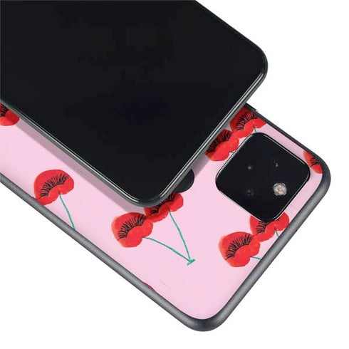 Bouffants and Broken Hearts Cherry Lash Google Pixel 4a 5G Skin